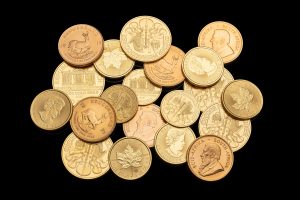 Gold coins from Orion