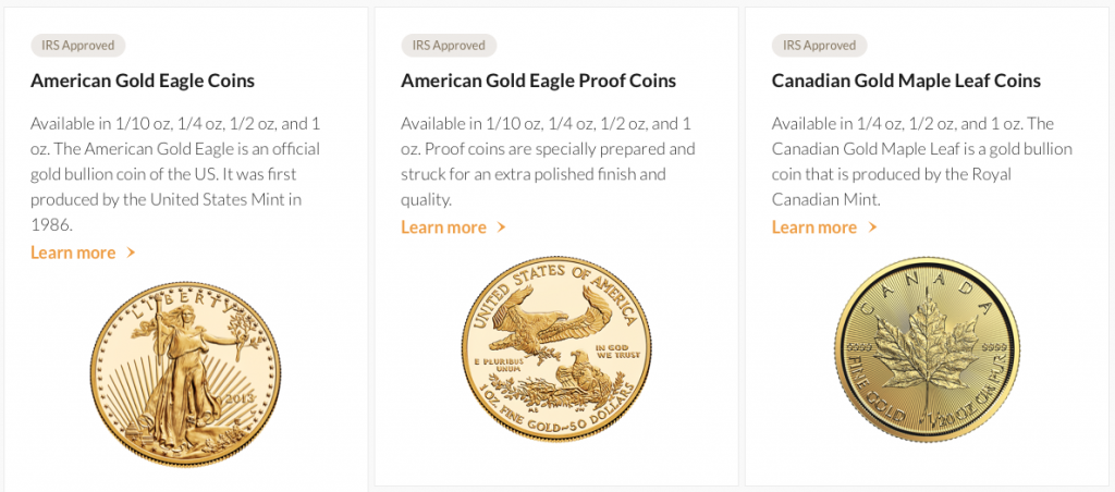 American gold coins