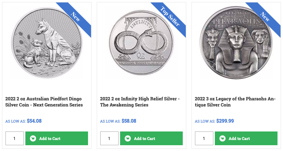 SD Bullion silver online dealer